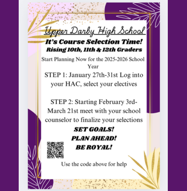  Course selection flyer - Two Steps in Process